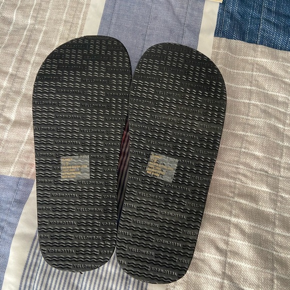 Yellow Box Pink and Black Sandals - Picture 3 of 6